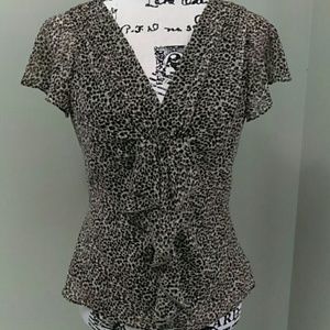 Leopard Blouse